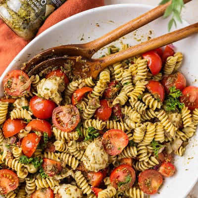 Sommarens Pesto-Pastasallad
